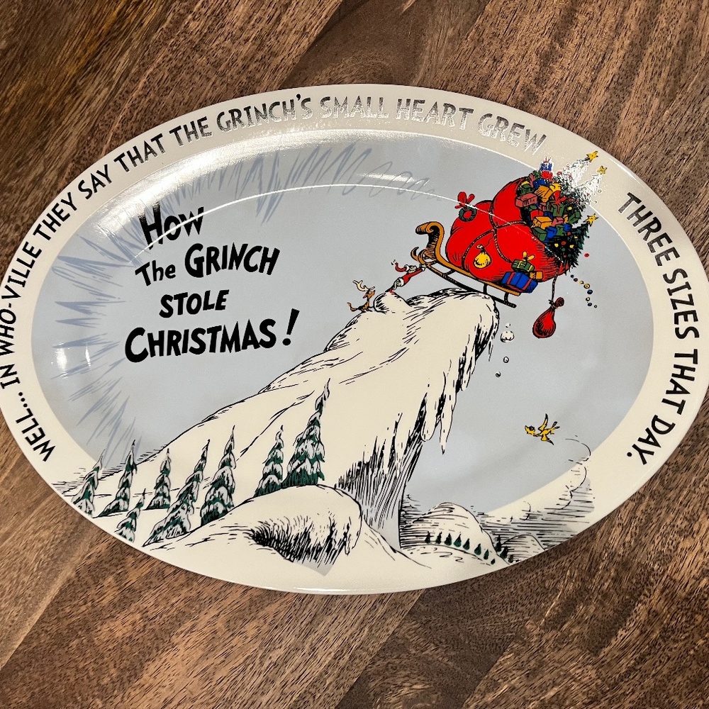 Grinch Platter